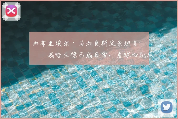 加布里埃尔·马加良斯父亲坦言：儿战哈兰德已成日常，看球心跳从未平复，顶级中卫养成记与2026对决展望